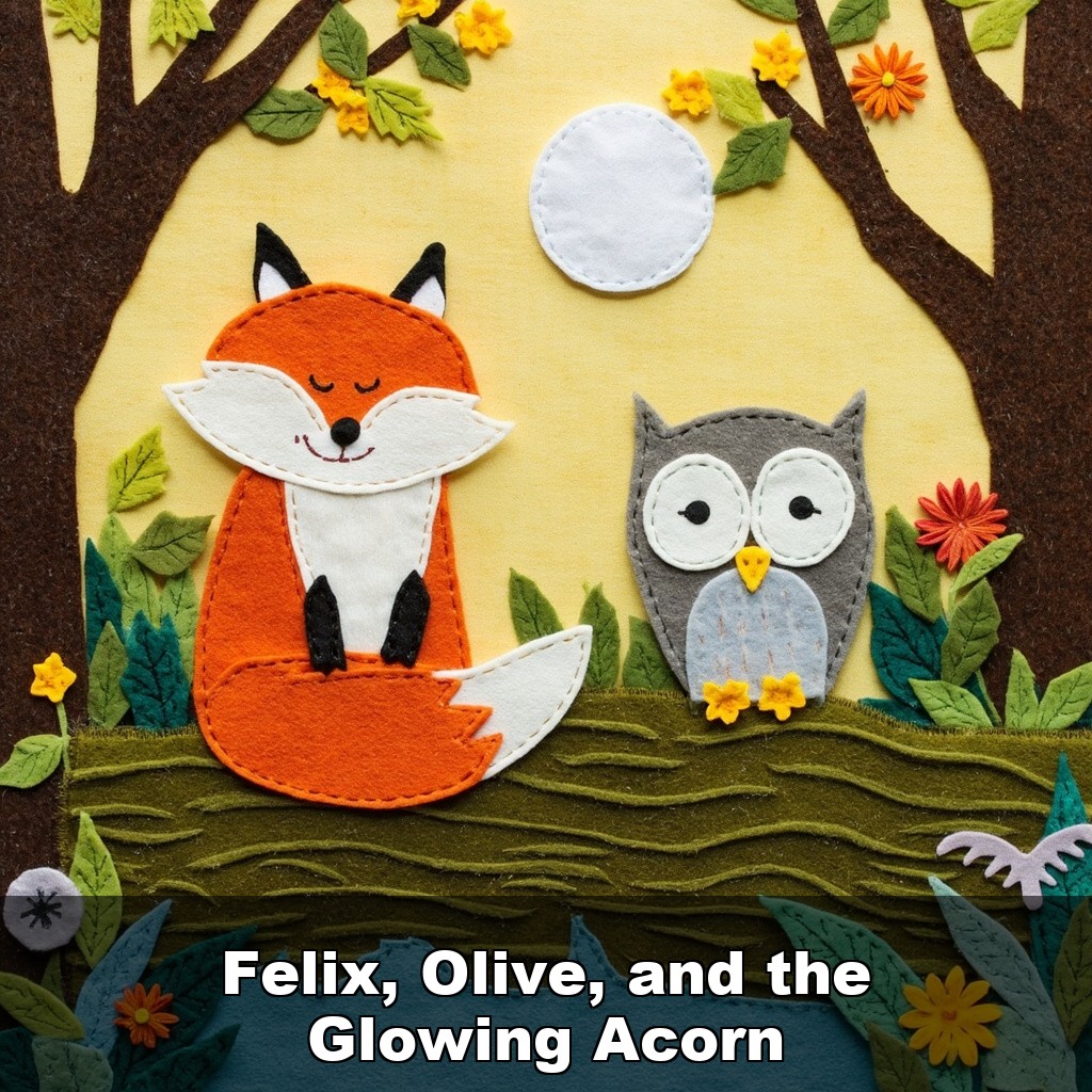 Felix, Olive, and the Glowing Acorn